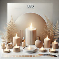 Velas LED